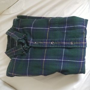 Land's End XLT flannel shirt
